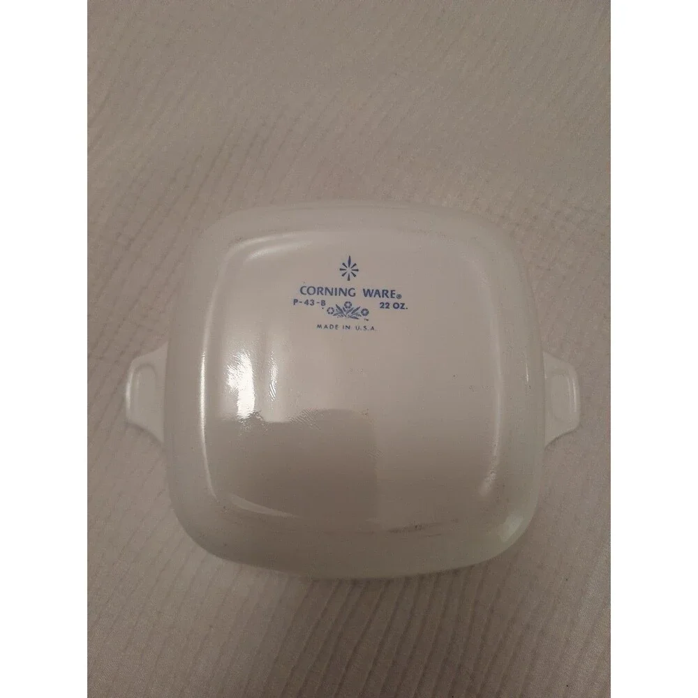Corningware Cornflower P-43-B Mini Casserole Vintage